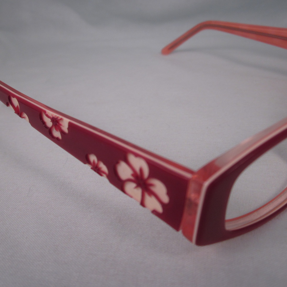 JENNIFER LOPEZ Rx Eyeglasses JLO Hawaiian Hibiscus - Picture 4 of 8